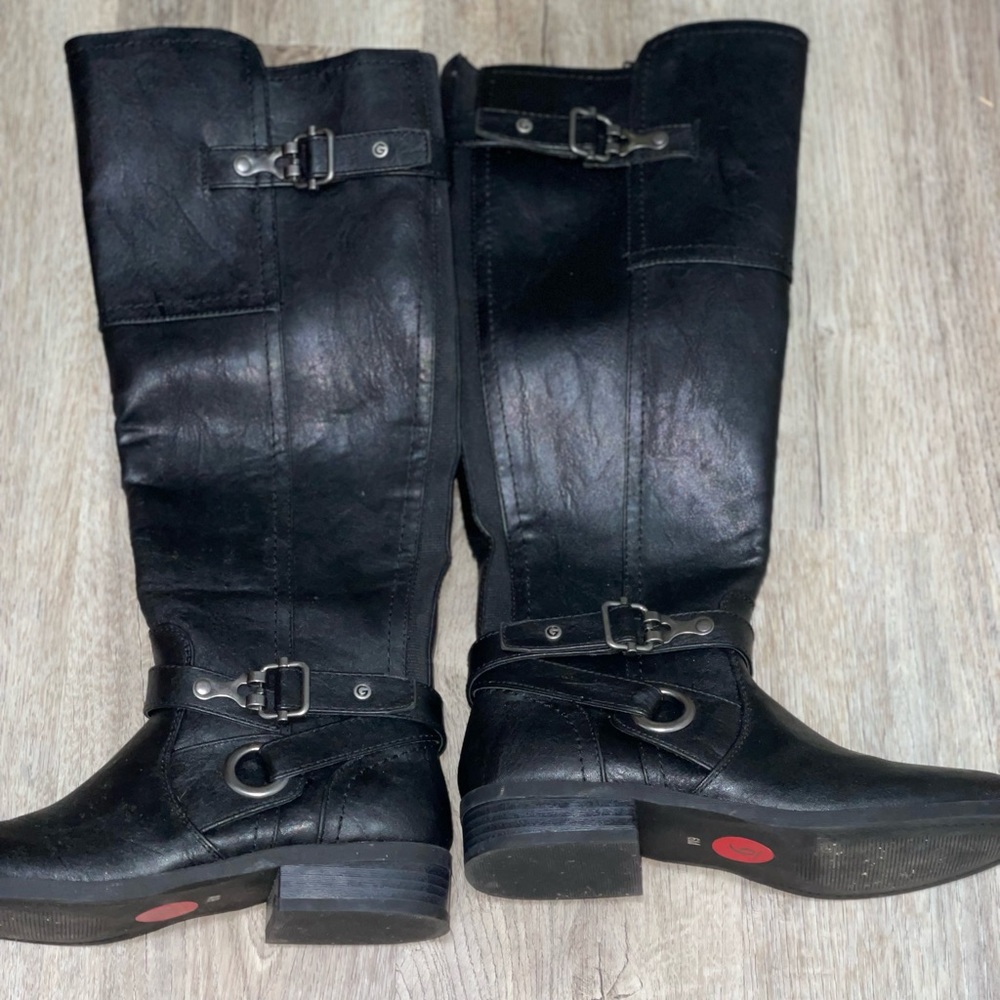 Guess boots worn once